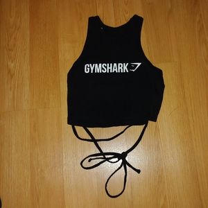 Gymshark tie crop top